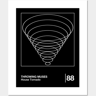 Throwing Muses / Minimalist Style Artwork Design Posters and Art